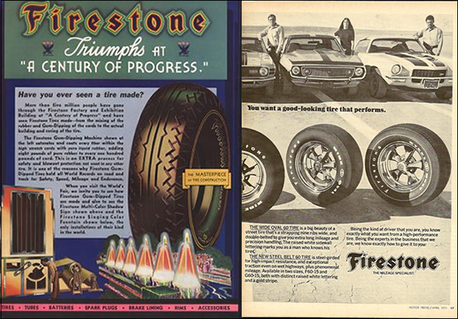 Firestone tire company history